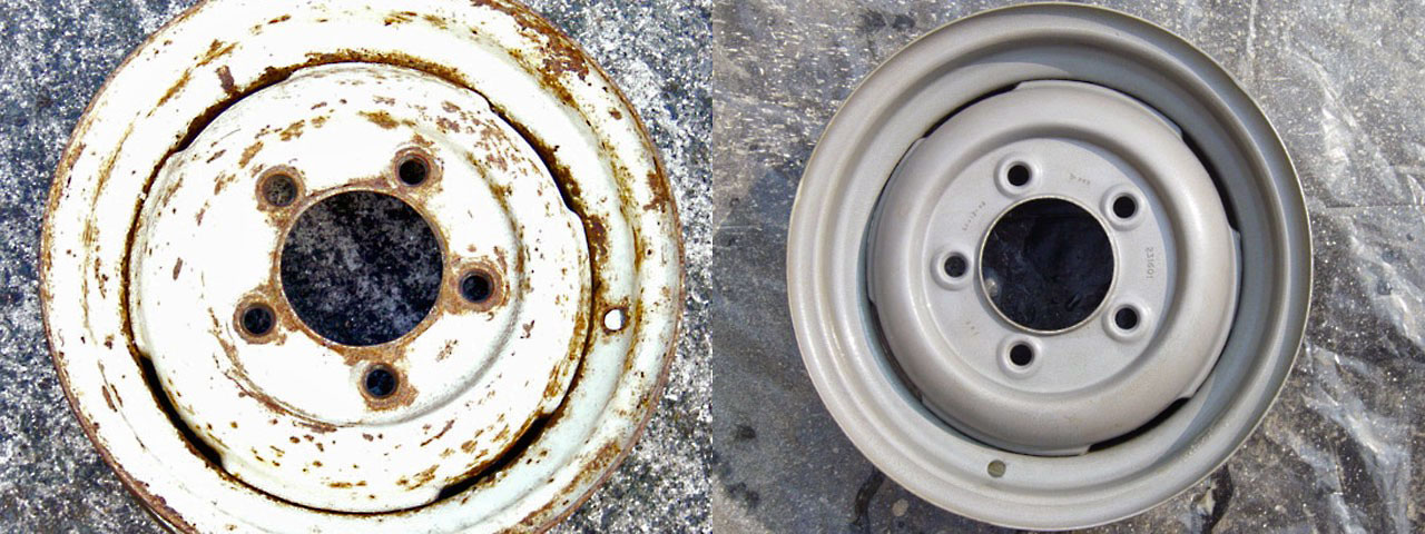 Metal Wheel Blast Cleaning Alberny Restorations Ltd.